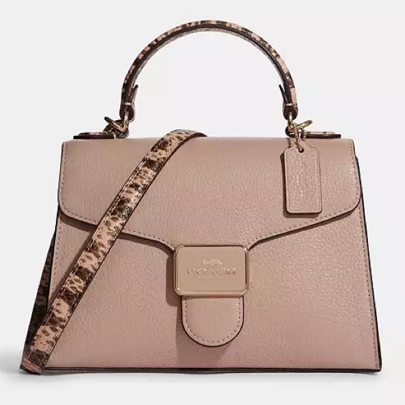 Coach Pepper Satchel • (Shell Pink) • (Handbag or Crossbody Bag) • (Like New) - Picture 8 of 11